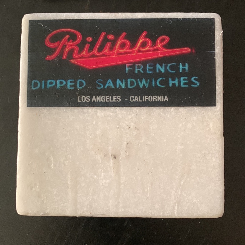 Set of four marble coasters - Picture 3 of 6